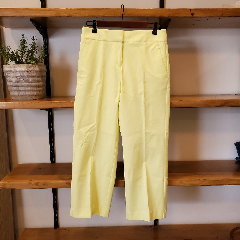 LOFT slim Wide Leg Crop Pants size 4